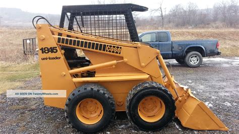 case 1845 gas skid steer specs|case 1845c years made.